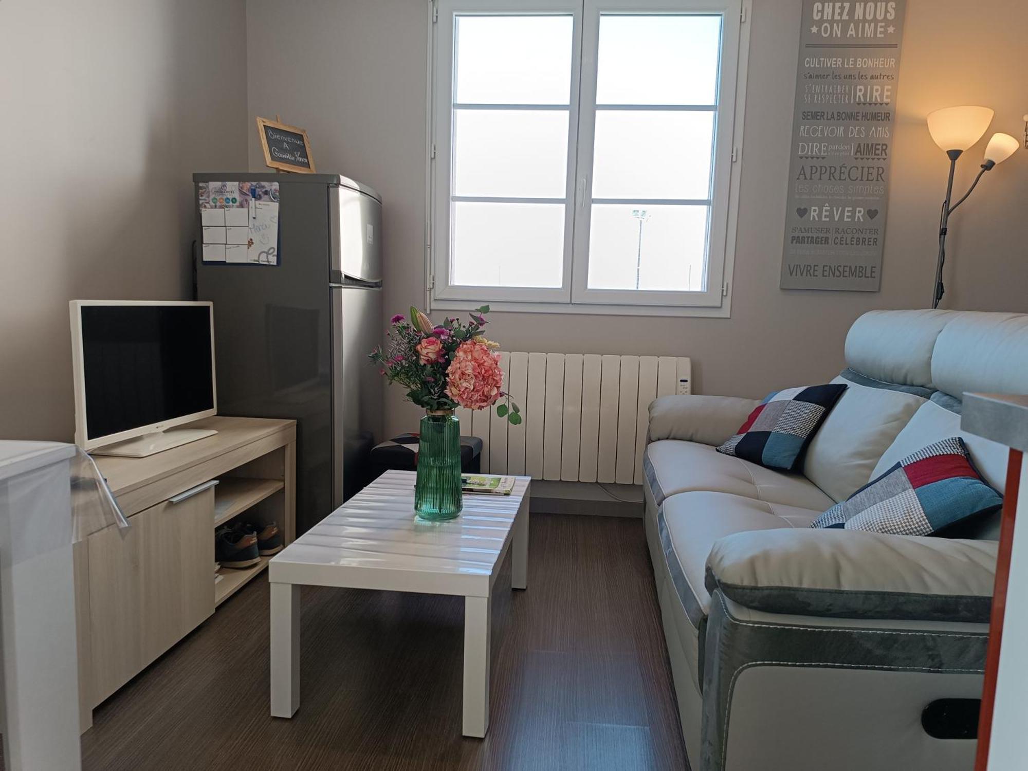 Appartement Cosy Proche Mer Gouville-sur-Mer Eksteriør bilde